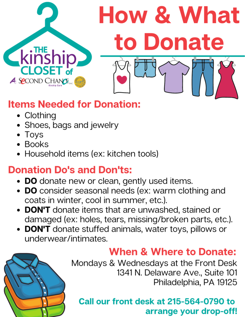 Donate to the ASCI Kinship Closet